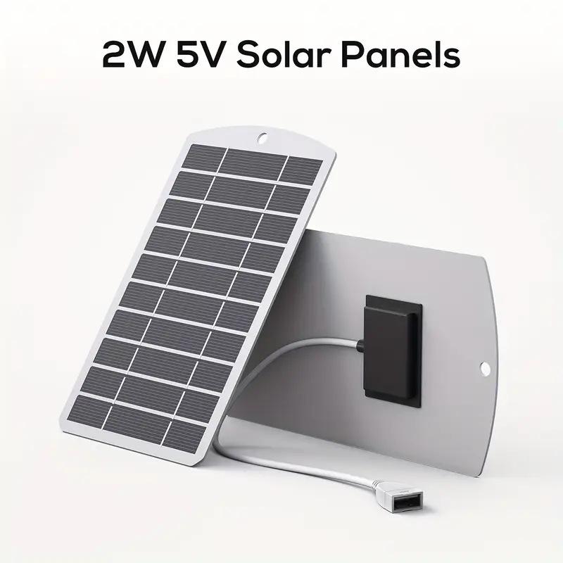 Solar Emergency Charger - เครื่องชาร์จพลังงานแสงอาทิตย์แบบพกพา ใช้พอร์ต USB ปลอดภัยและเสถียร ใช้งานได้กับโทรศัพท์มือถือ พัดลม