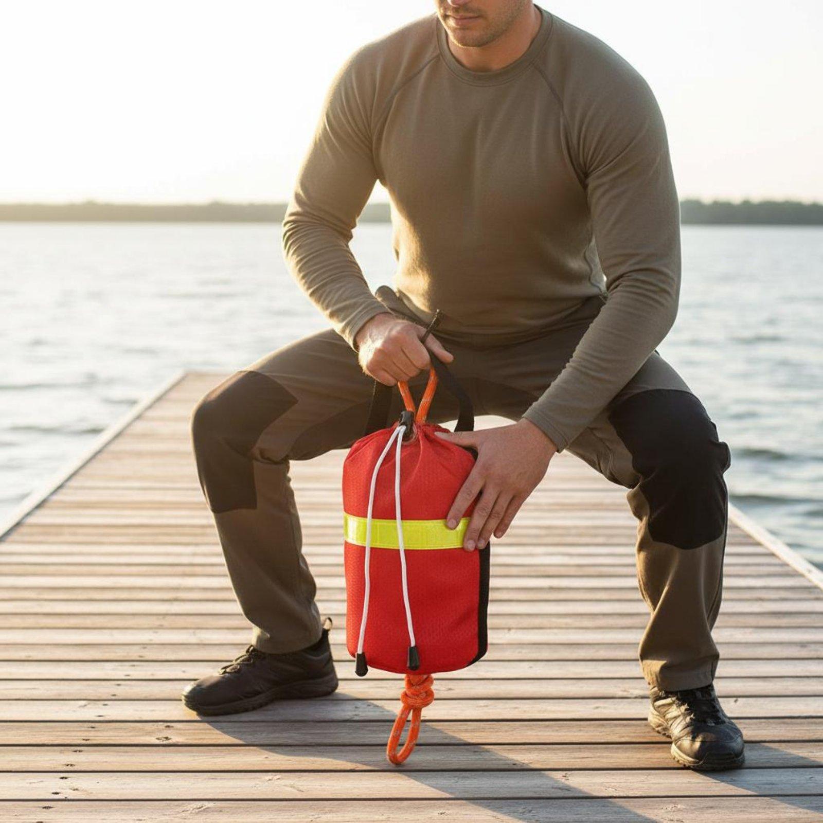 ถุงสำหรับโยนช่วยชีวิตในน้ำ ทนท - Rescue Rope Throw บทวิจารณ์และราคา