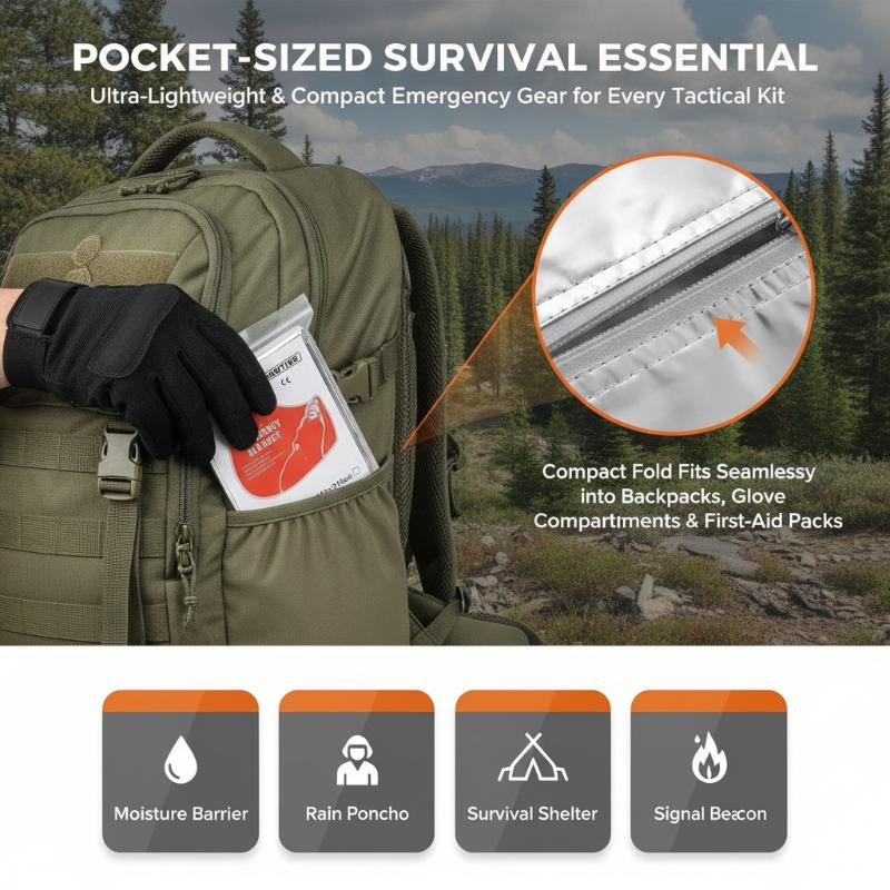 ผ้าห่มฉุกเฉินกันน้ำสะท้อนแสง 5 - Survival Blanket Reflective บทวิจารณ์และราคา