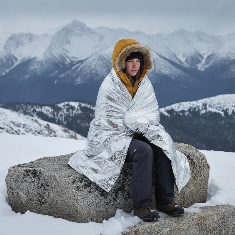 ผ้าห่มฉุกเฉินกันน้ำสะท้อนแสง 5 - Survival Blanket Reflective บทวิจารณ์และราคา
